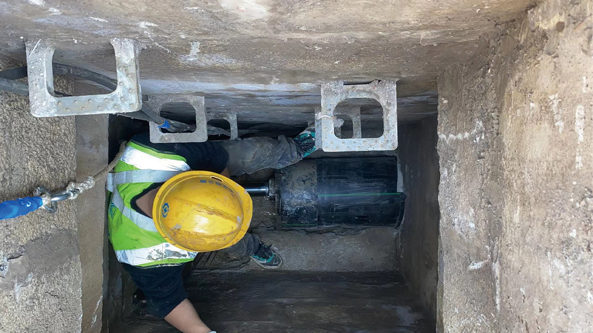 石河子HDPE短管内衬法